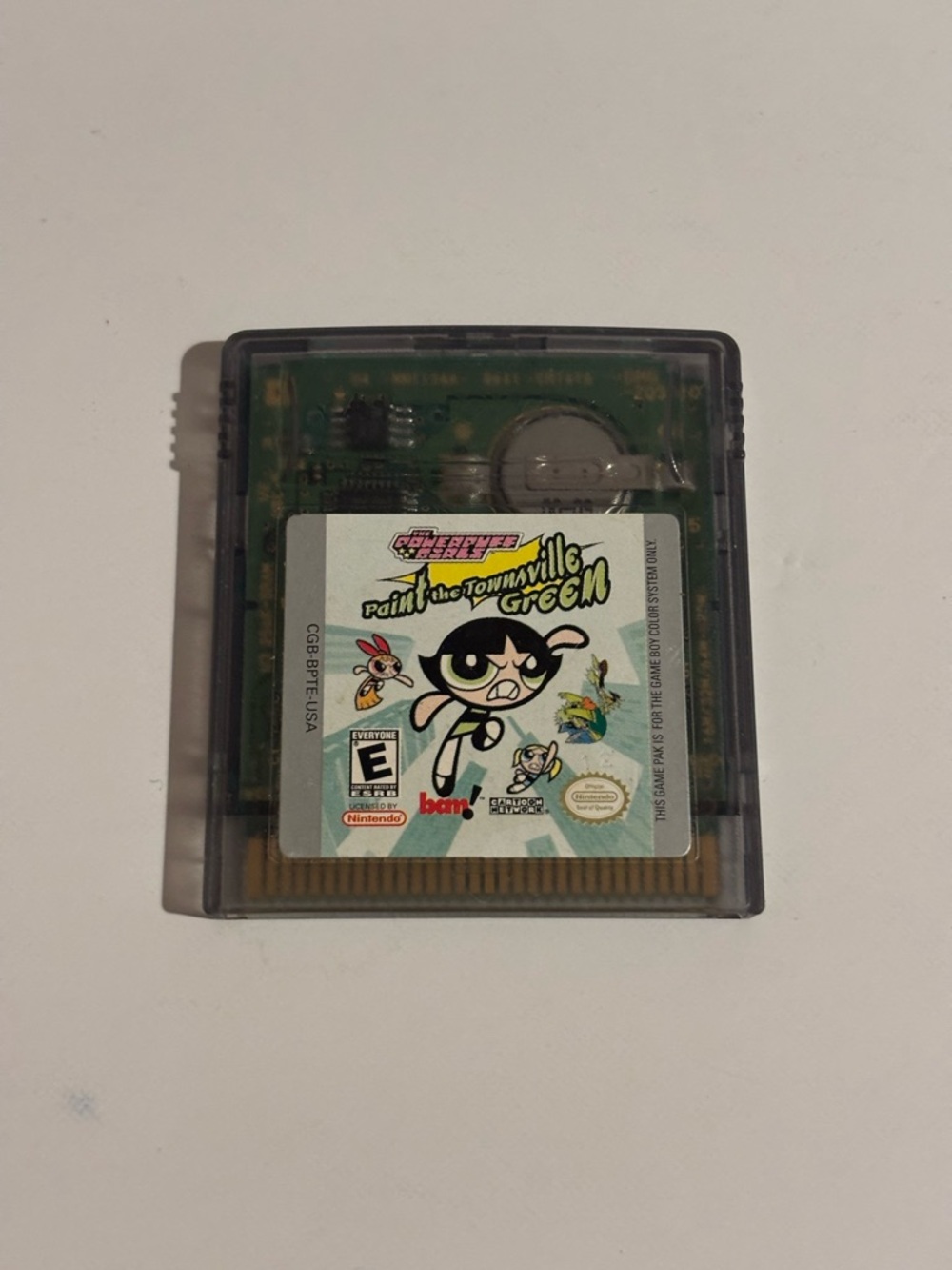 Powerpuff Girls Paint the Townsville Green for Gameboy Color.